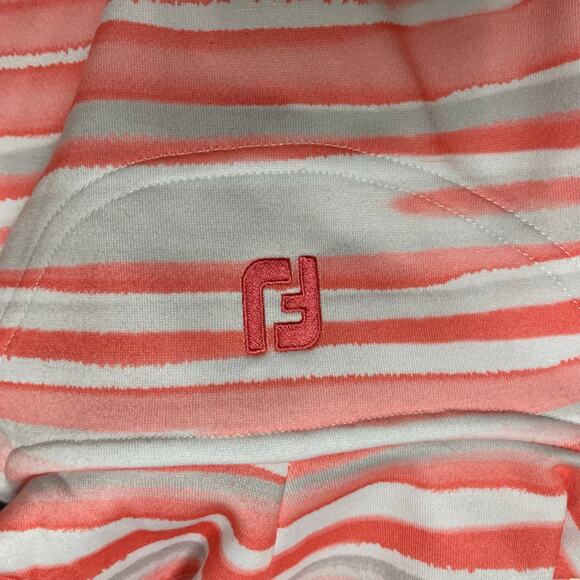NWT Footjoy Watercolor Stripe Pullover Hoodie Women’s Sz S Golf‎ Hiking - Picture 8 of 11